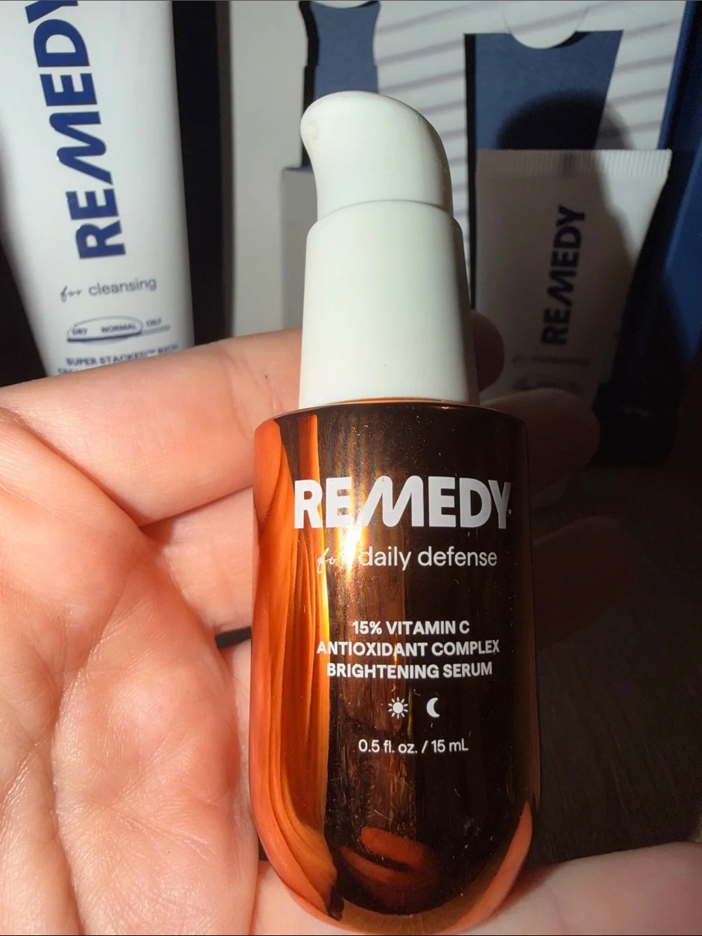REMEDY Derm Brightening Protocol Skincare Set, NIB